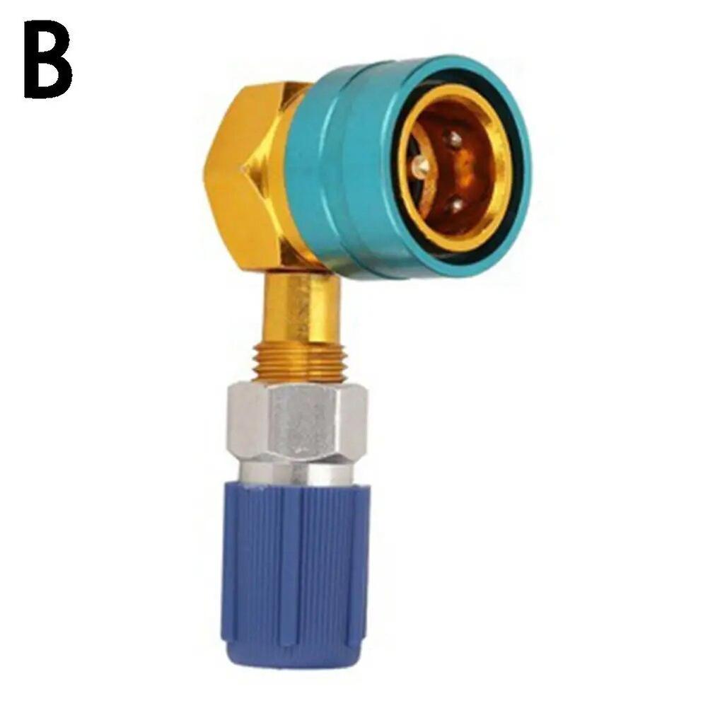 Adapter Quick Fitting Coupler For R1234YF To R134A High Low Side Adapter Fitting Connector Car Airconditioning Fitting Car Tools~64287