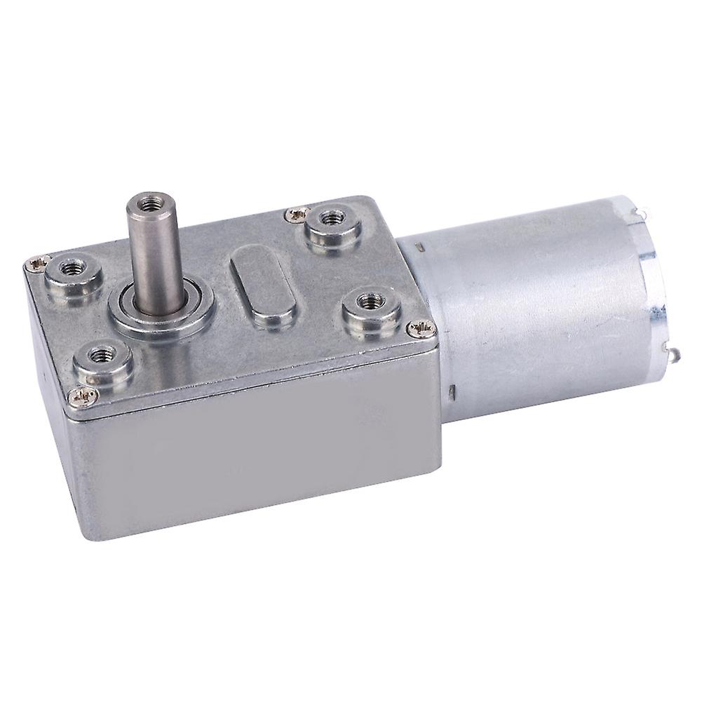 Rankomu Worm Motor Micro Type DC Speed Reduction Motor with Large Torsion Worm Gear, 12V (10)