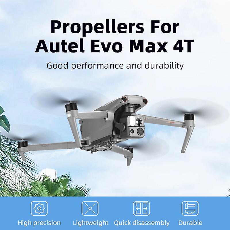 For Autel Evo Max 4T Drone Quick Release Propellers Paddle Replacement Parts