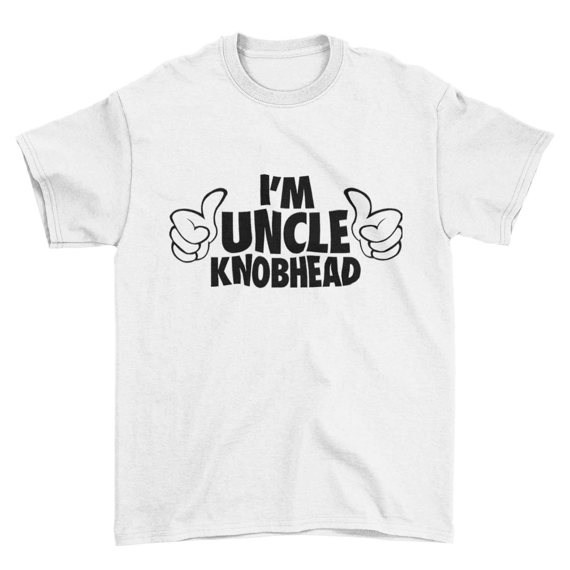Śmieszna koszulka Jestem wujkiem Knobhead Rude Joke Pomysł na prezent do 6xl Nowość Śmiech