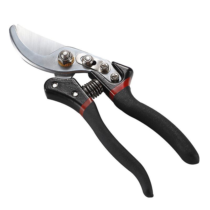 Garden pruning shears - non-slip scissors with locking handle for pruning gardens, shrubs - 21 cm