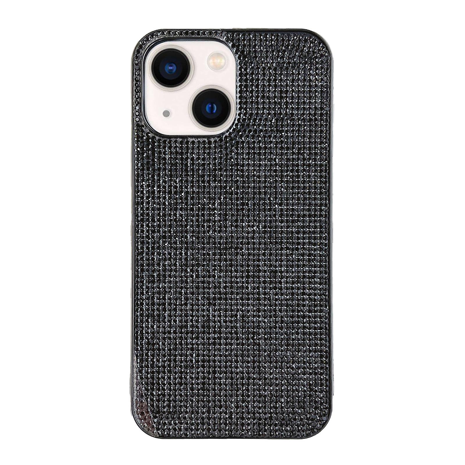 För iPhone XR Solid Color Diamond TPU Phone Case