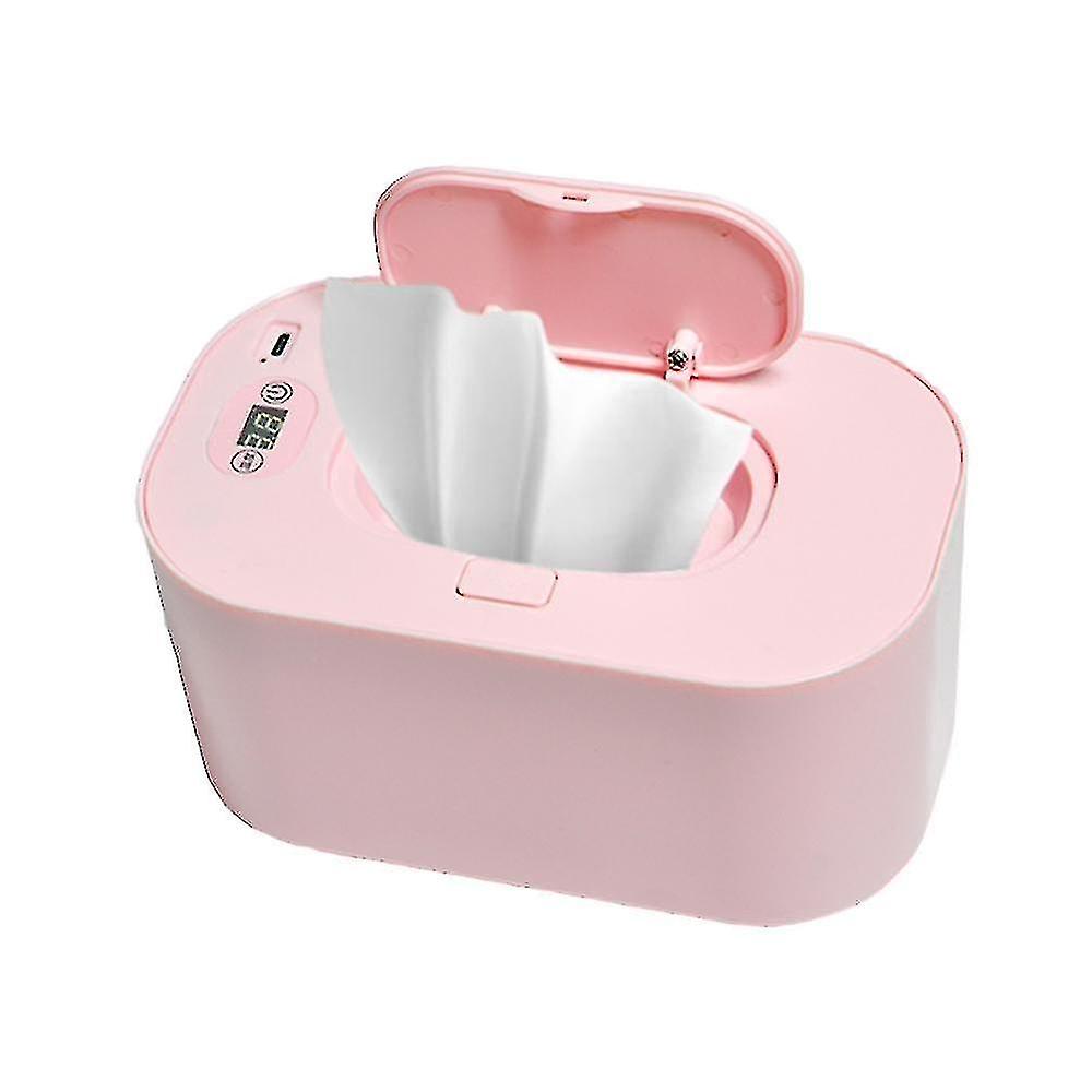 Baby Wipe Warmer With Digital Display Large Capacity Baby Wet Wipes Warmer Dispenser Usb Powered