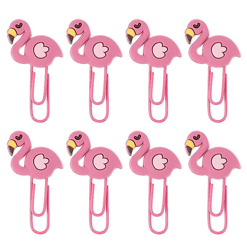 24pcs Flamingo Paper Clips