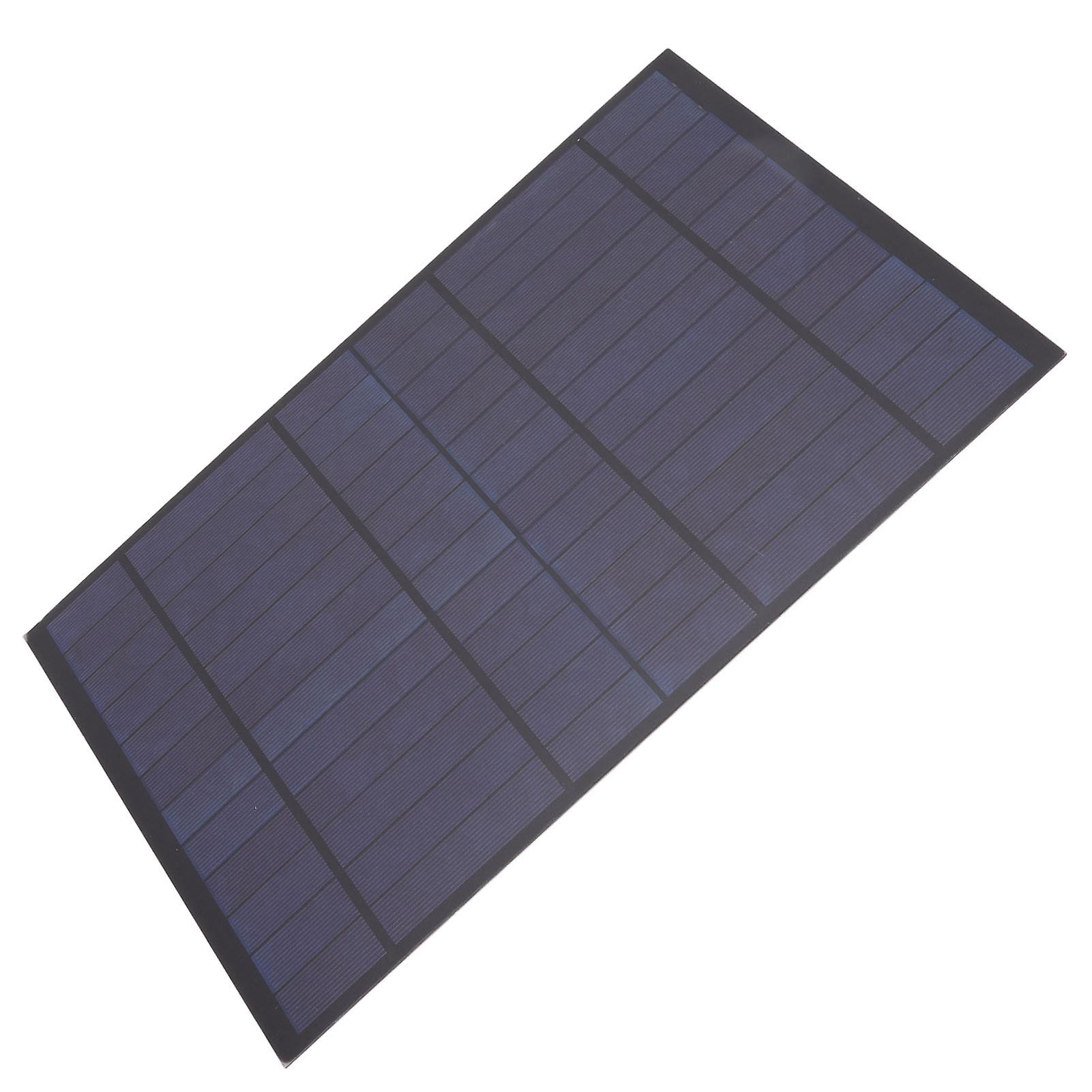 6V 10W Polycrystalline Solar Panel 34x22cm Lightweight 289g