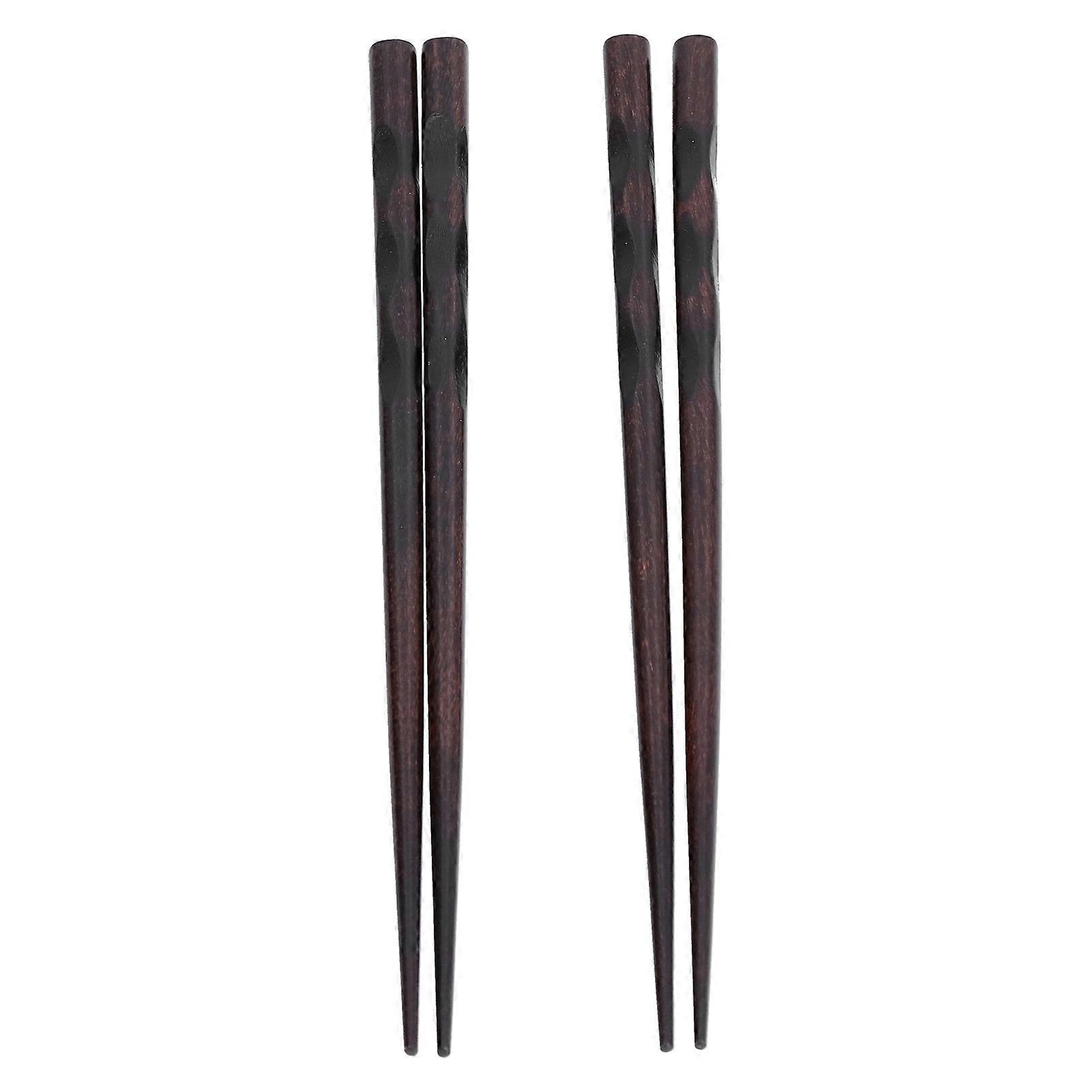 5 Pairs Wooden Chopsticks 23cm Reusable Eco-Friendly Tableware