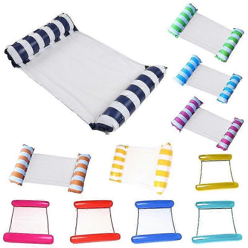 Water Hammock Float Inflatable Beach Chairs Pool Toy Inflate Floating Pool Bed Swimming Mattress Floating Hammock