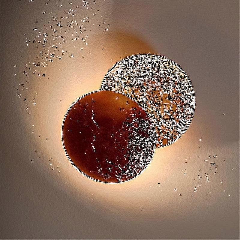 25cm Nordic Moon Lunar Eclipse Wall Lamp Bedside Lamp Creative