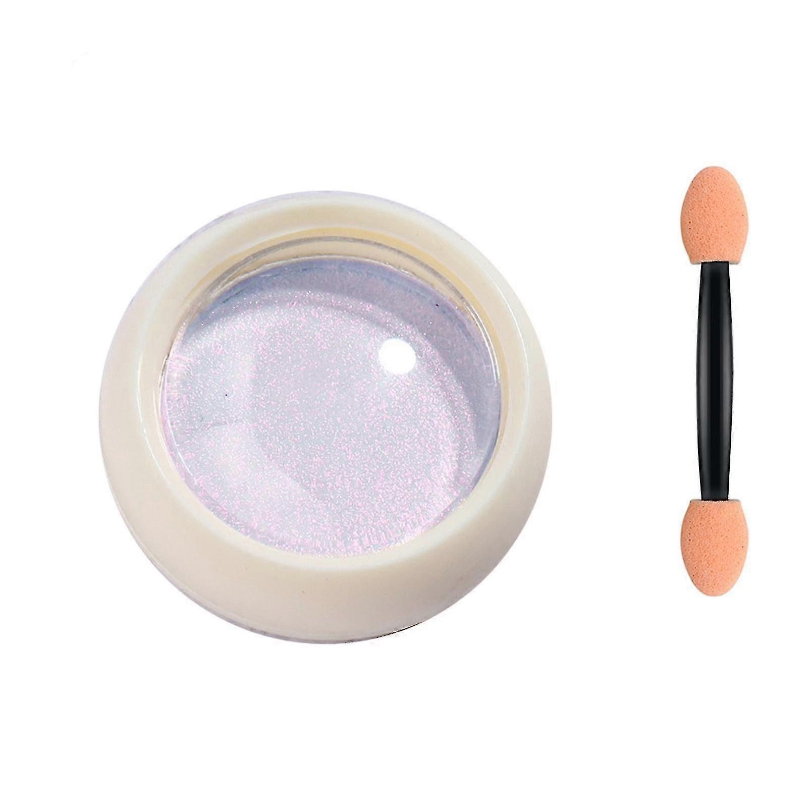 Mirror Effect Nail Aurora Powder Persistent with brush