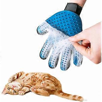 Cat Brush Gloves, 4 in 1 Silicone Dog/Cat Hair Brush Gloves, Cat Dog Brush Gloves, Pet Comb Gloves, Long and/or Short Pet Hair Brushes