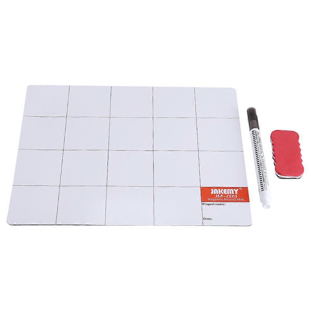 JAKEMY Magnetic Project Mat Screws Components Losing Prevent Repairing Work Surface Pad