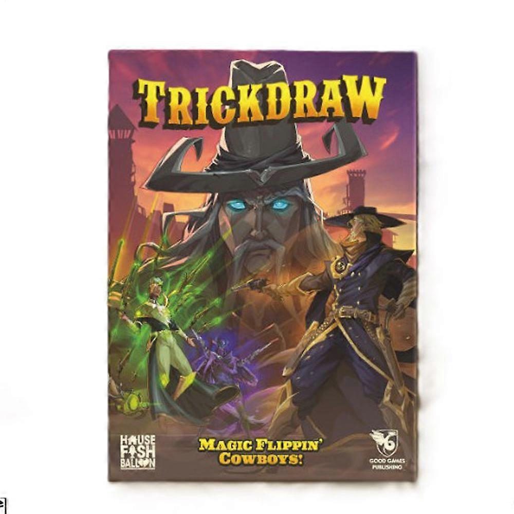 Trickdraw:The Magic Fricken' Cowboy Adaptable Gameplay Easy to Learn Card Game