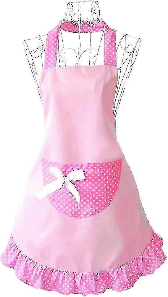 Women Apron, Pink