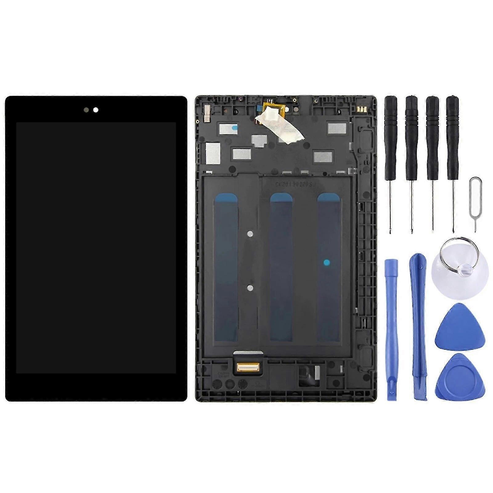 Oem Lcd Screen Compatible Amazon Fire Hd 8 (2018) 8th Gen L5s83a Digitizer Full Assembly With Frame