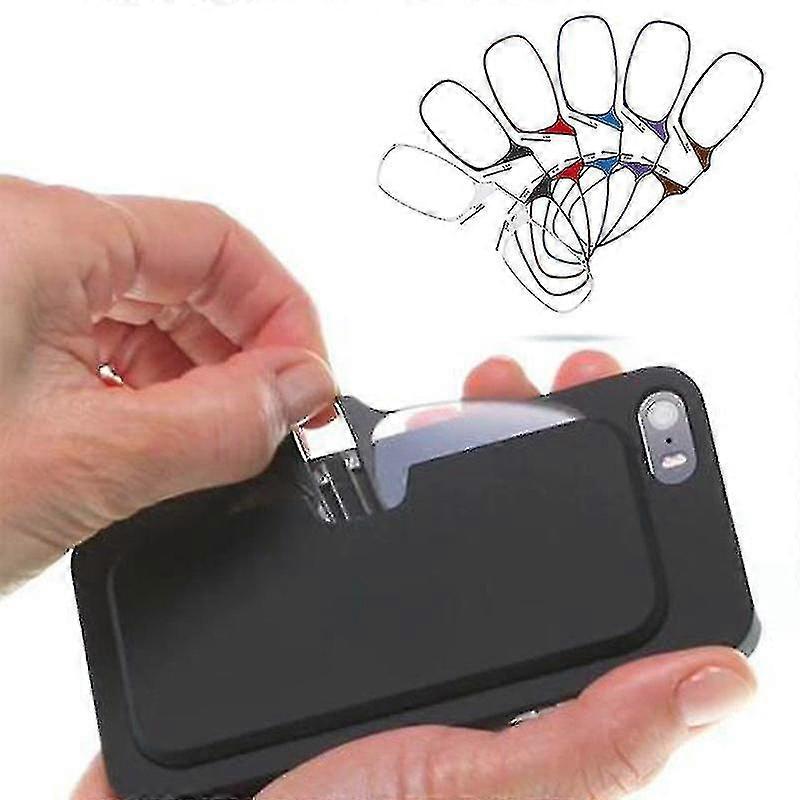 Lunettes de lecture sans jambes pour hommes et femmes Téléphone collant portable pour envoyer un étui à lunettes ultra-mince