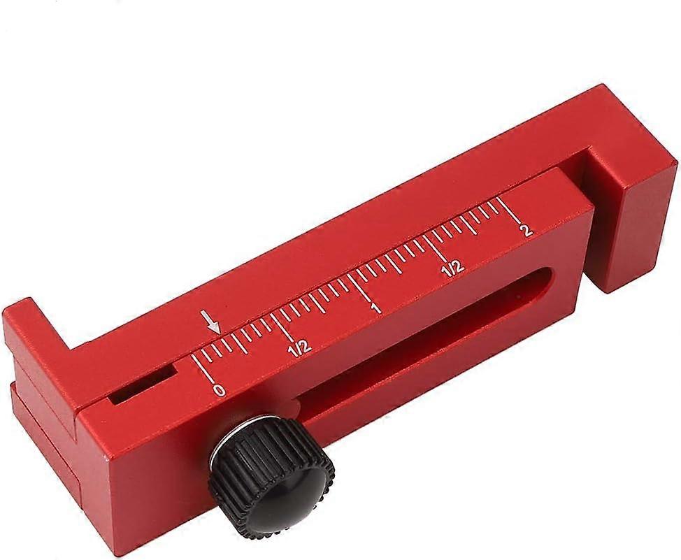 Woodworking Gap Gauge Saw Seam Ruler Saw Slot Adjuster High Precision Thickness Ruler K1U8 Woodworking Squares