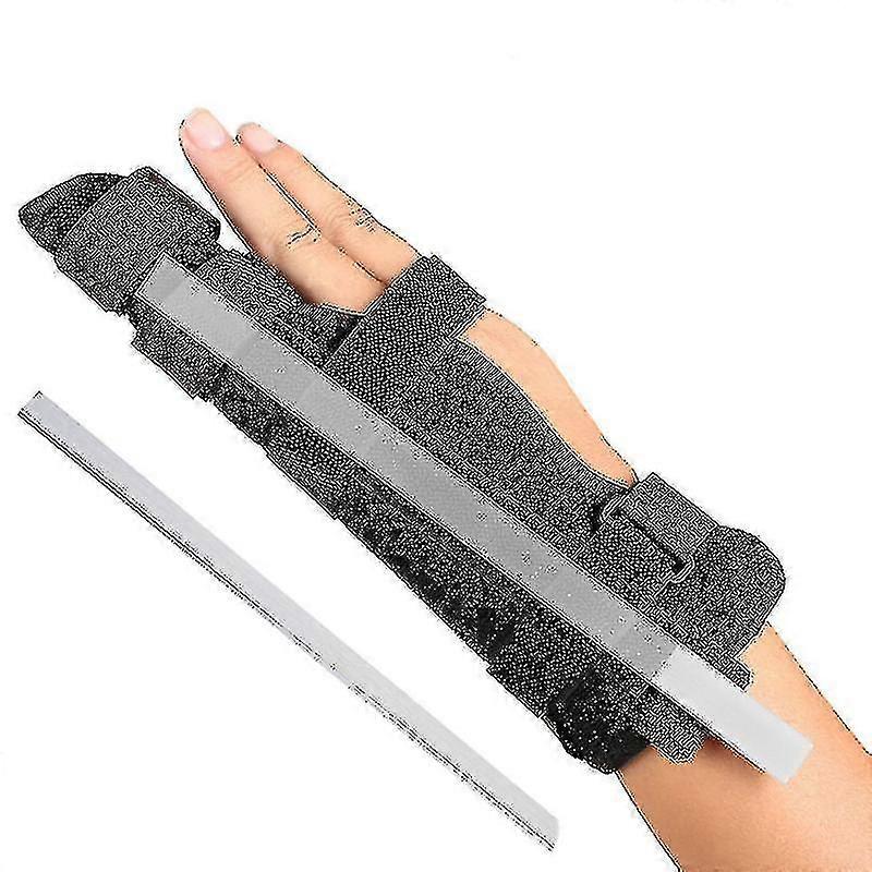 2024 1 Pack Metacarpal Finger Splint Hand Rest Little Finger Splint For Boxer Fractures, Broken Rings, Little Finger Cast, Trigger Finger Holder--