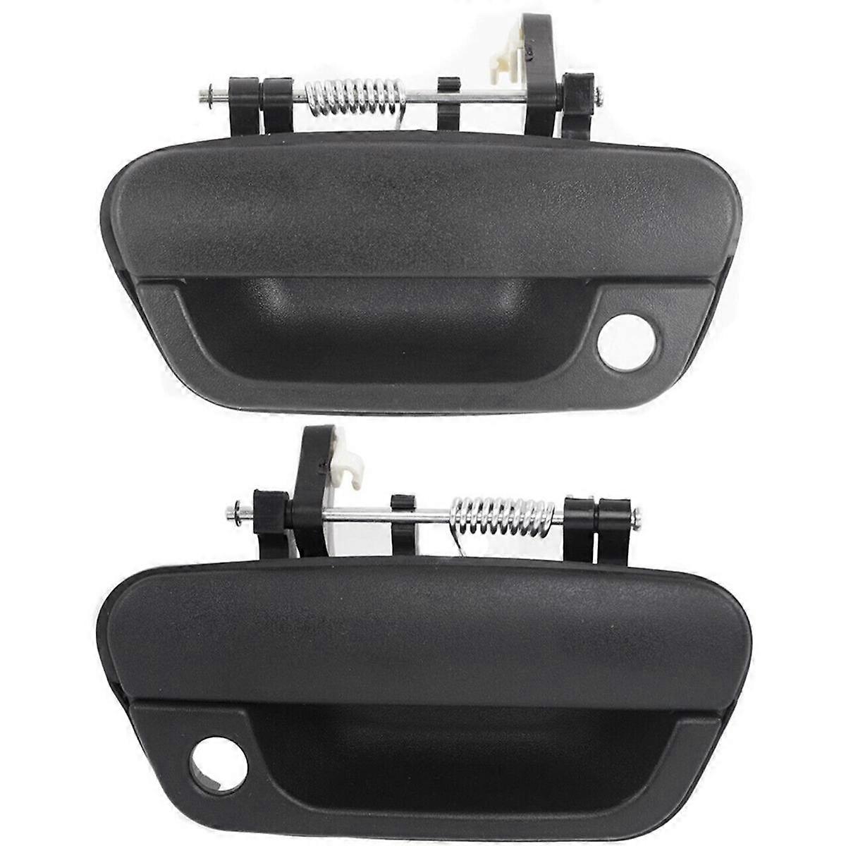 2PCS Front Exterior Door Handle Set for 2013-2015 Spark Outer Black 95987921, 95987920