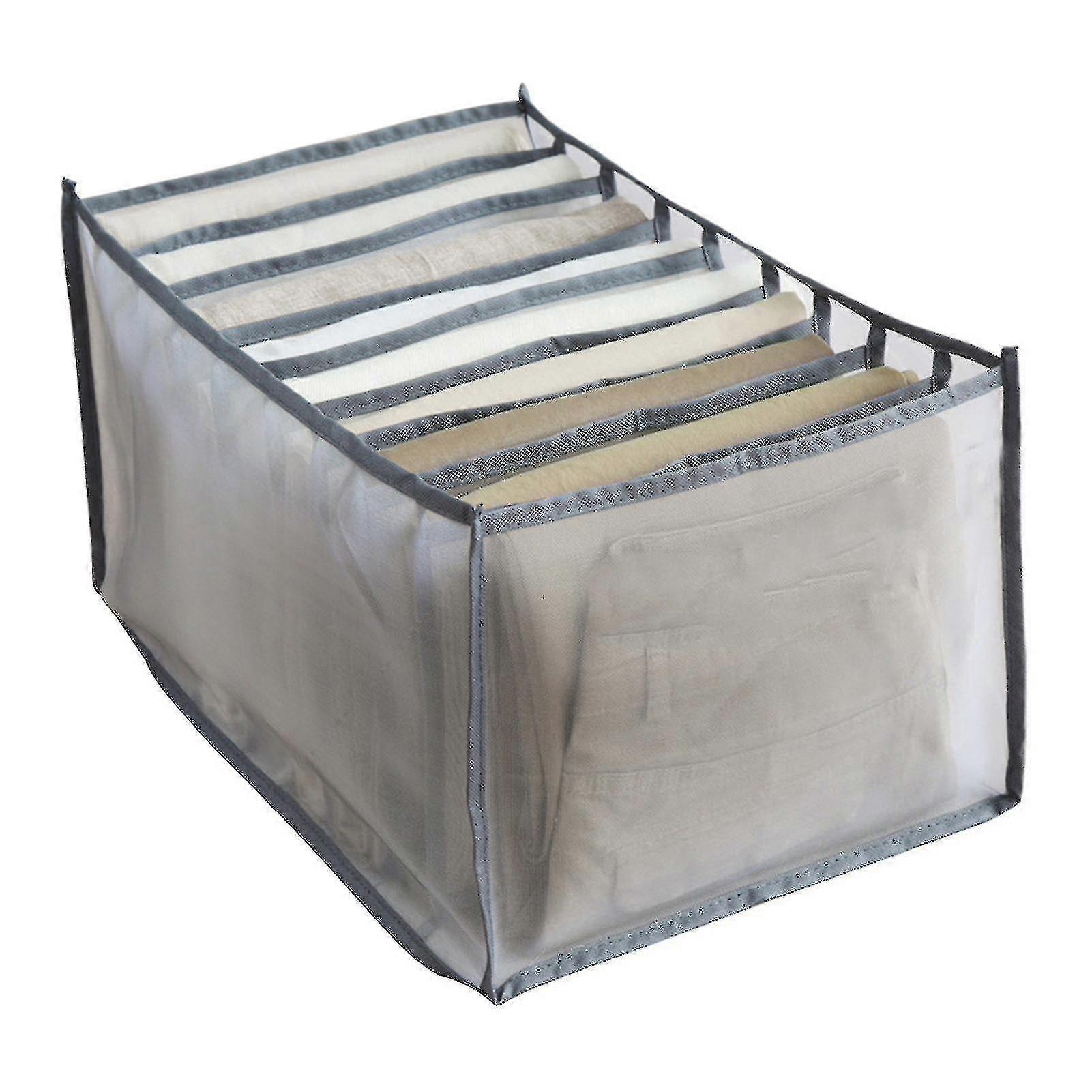 Foldable Wardrobe Clothes Drawer Organizer Multipurpose Large Capacity Compartment Storage