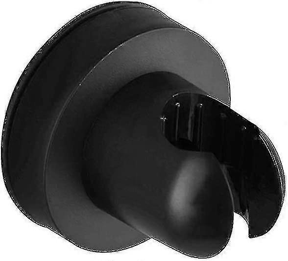 Chdz Wall-mounted Shower Head With Suction Cup Black