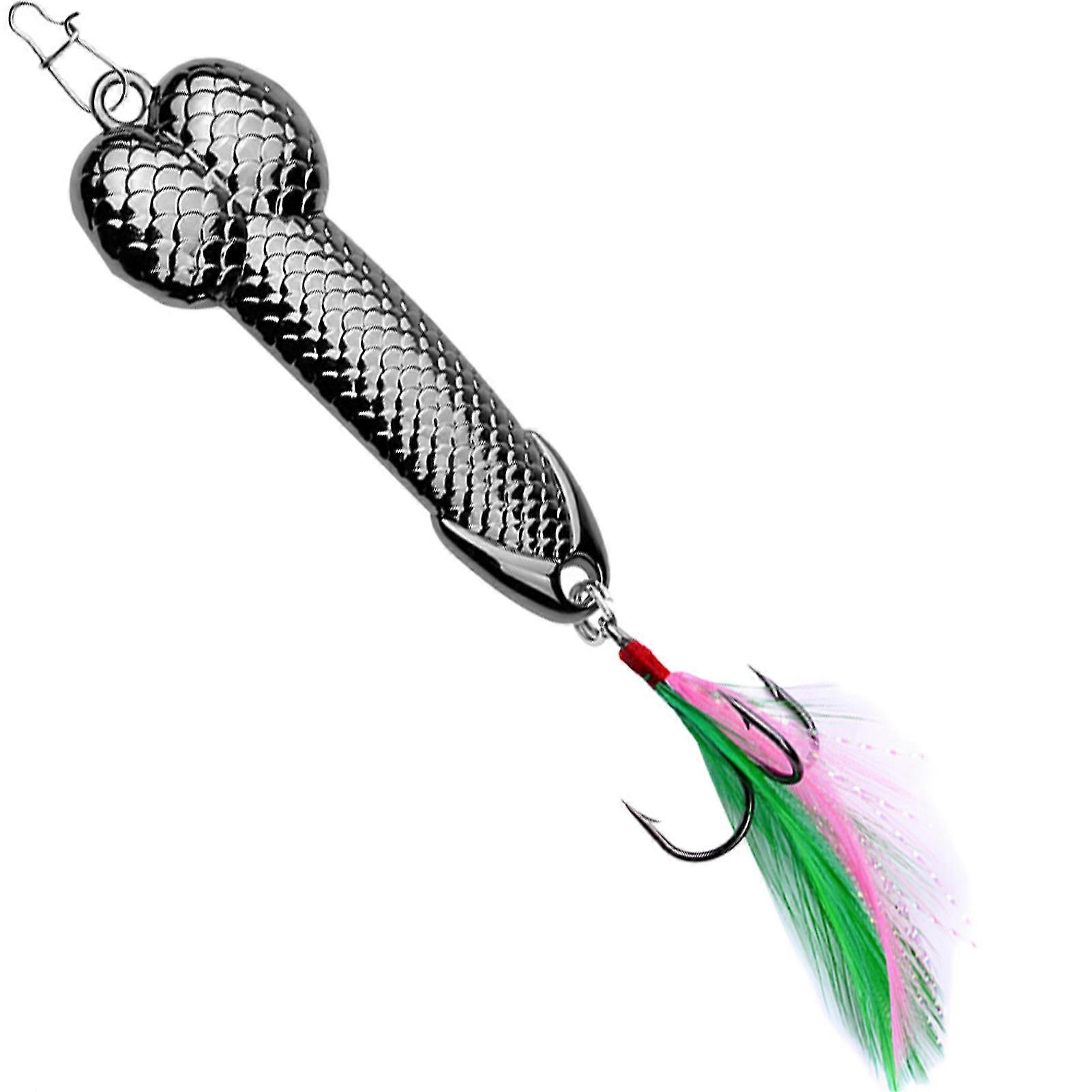 Metal Wobble Fish Lure Simulation Fish Scales Fishing Bait For Outdoor Lake Sea
