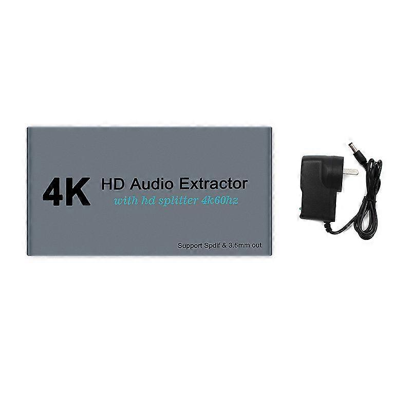 Audio Splitter Hdmi Hdmi Audio Splitter 4khdmi Splitter with 3.5 Audio 1 Divided into 2 Audio