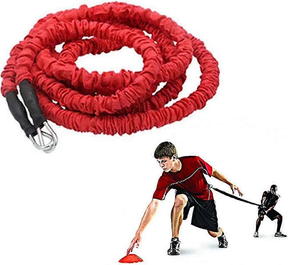 Resistance Training Rope Explosive Force Bounce Physical Training Resistance Rope Improving Speed, Stamina And Strength,6.6ft Elastic Rope