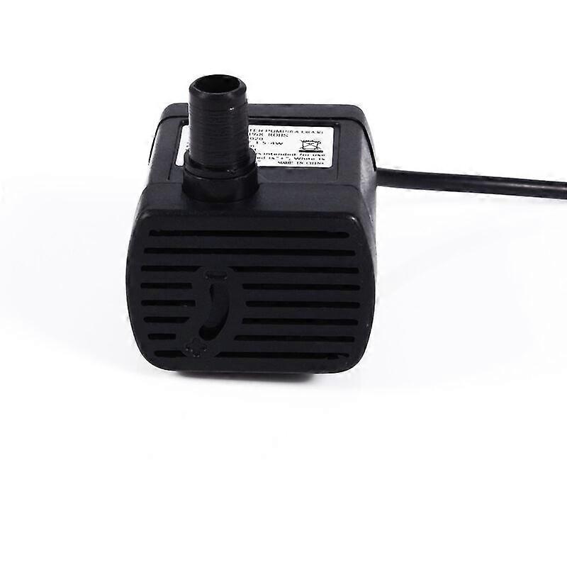 DC 5V brushless micro submersible water pump for aquarium with USB plug