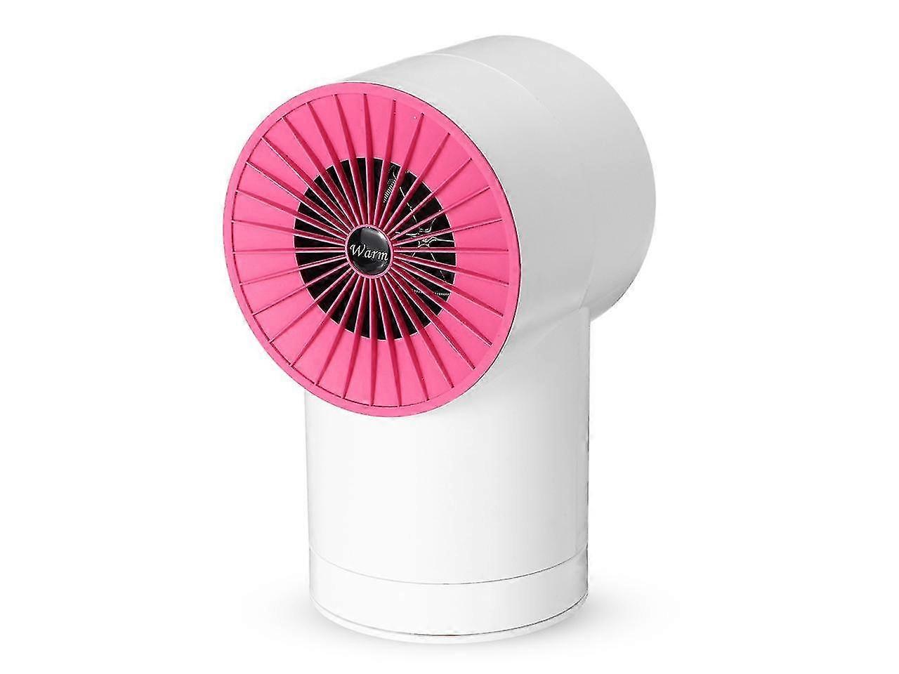 220v 800w Space Heater Small Desktop Fan-b