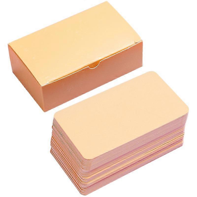 100pcs 小さな白紙 メッセージ メモ 名刺 両面 ミニ 挨拶 場所名 語彙 単語 フラッシュカード 落書き スクラップブッキング DIYギフト
