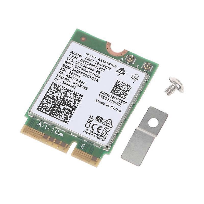 AX201NGW for M.2 CNVi for Key E Wireless Card WiFi Desktop 2.4/5G 802.11ac ax Ad