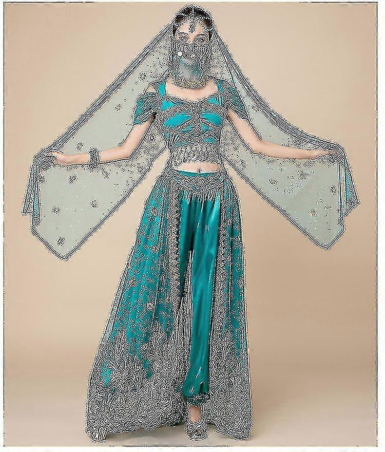 Princesa Jasmine Para Mujeres Danza del vientre india Princesa