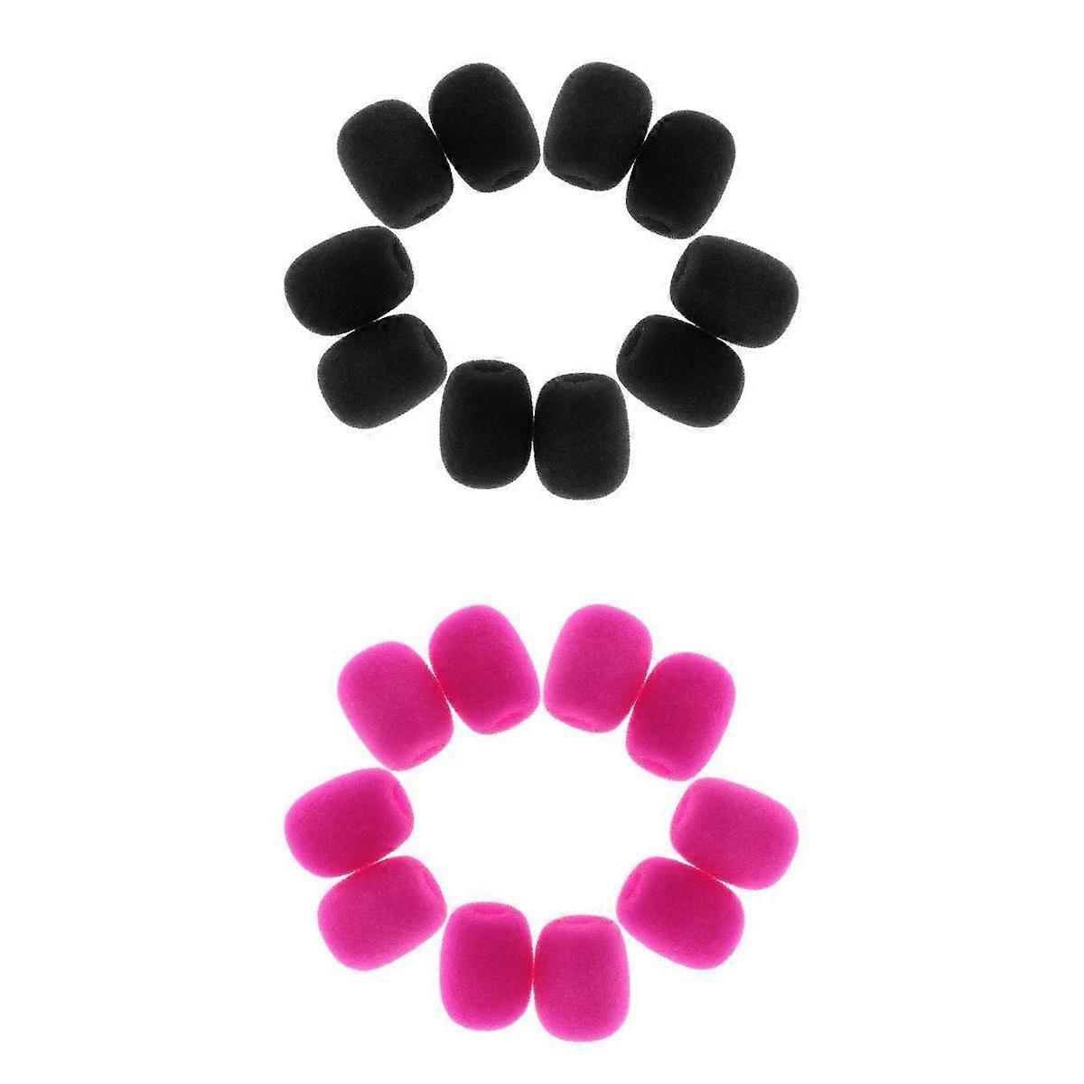 Practical Studio Microphone Anti Noise Sponge Wind Shield Mic Accessory Rose Red Black