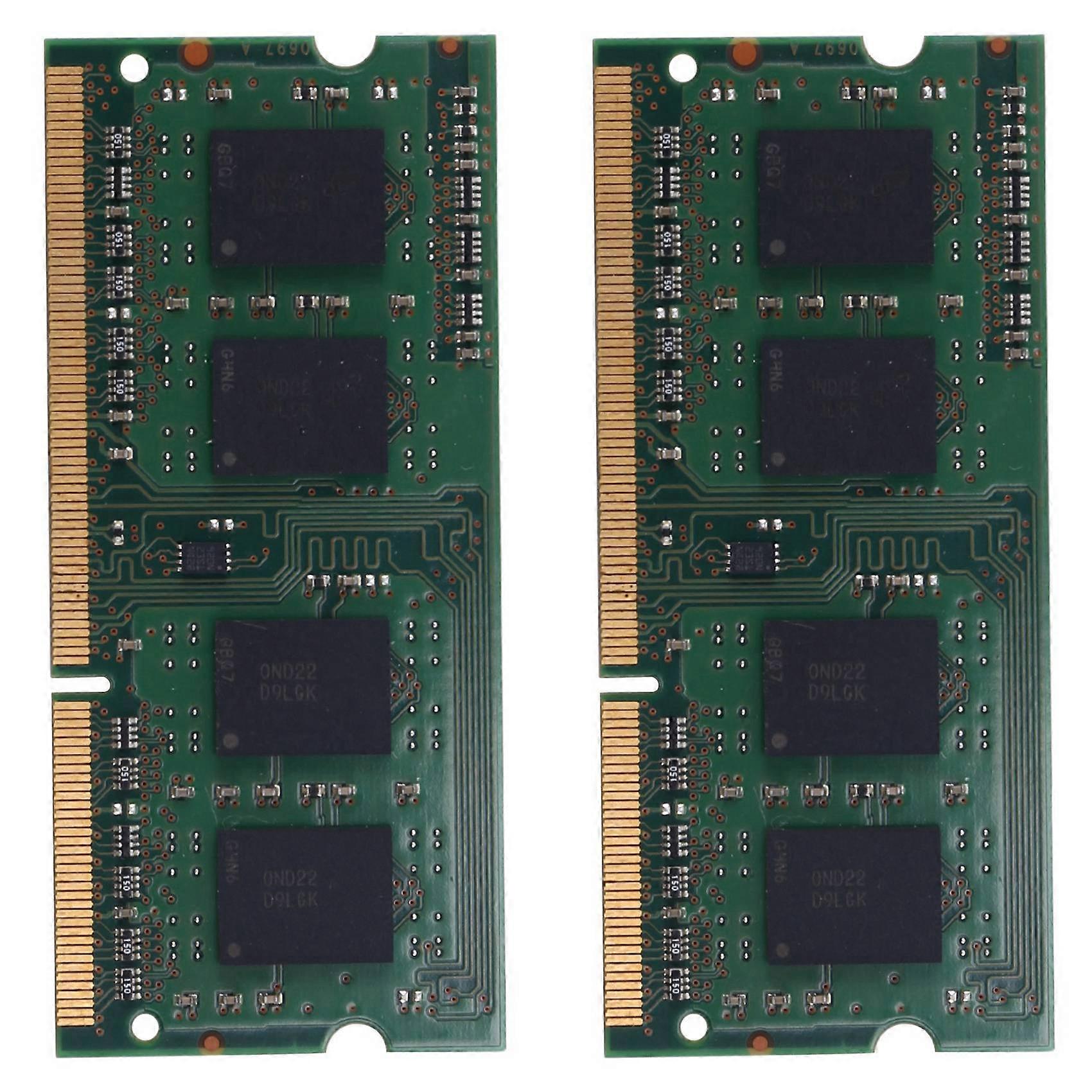 2X DDR3 2GB Laptop Memory Ram 1RX8 PC3-10600S 1333Mhz 204Pin 1.5V High Performance Notebook RAM