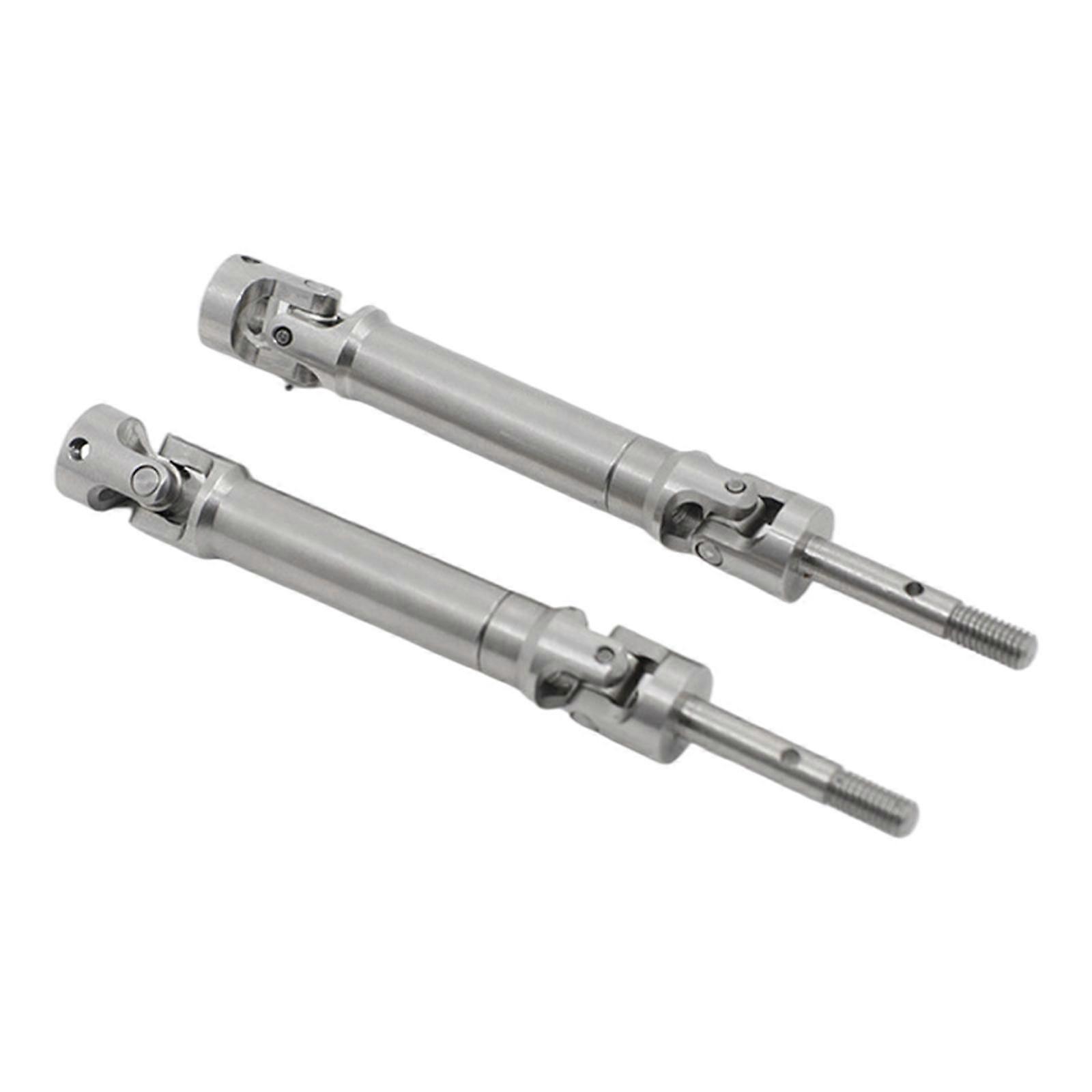 2 Pieces 1/10 RC Drive Shaft Set Upgrade for Slash 4x4 Stampede Slash 2WD RC Hobby Car Trucks DIY Accessories Parts - Front