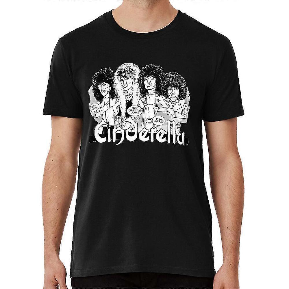 Tuhkimo rock -yhtye Crew Neck T-paita