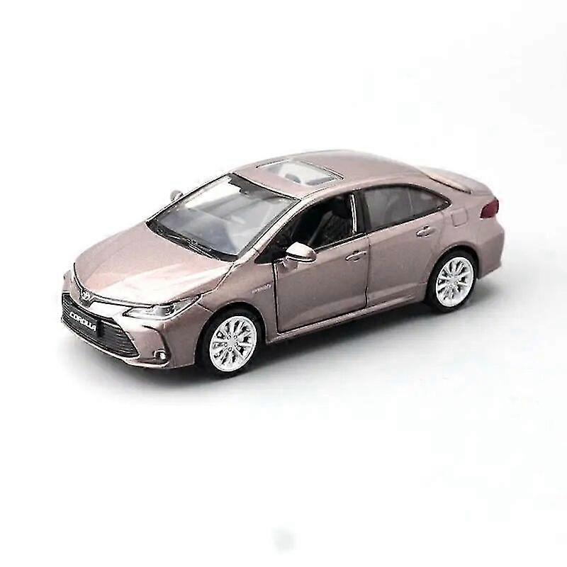 Diecast لعبة معدنية سيارة موديل 1:32 مقياس تويوتا كورولا الهجين سحب الصوت والضوء مجموعة تعليمية أبواب الهدايا Openable_Good الجودة