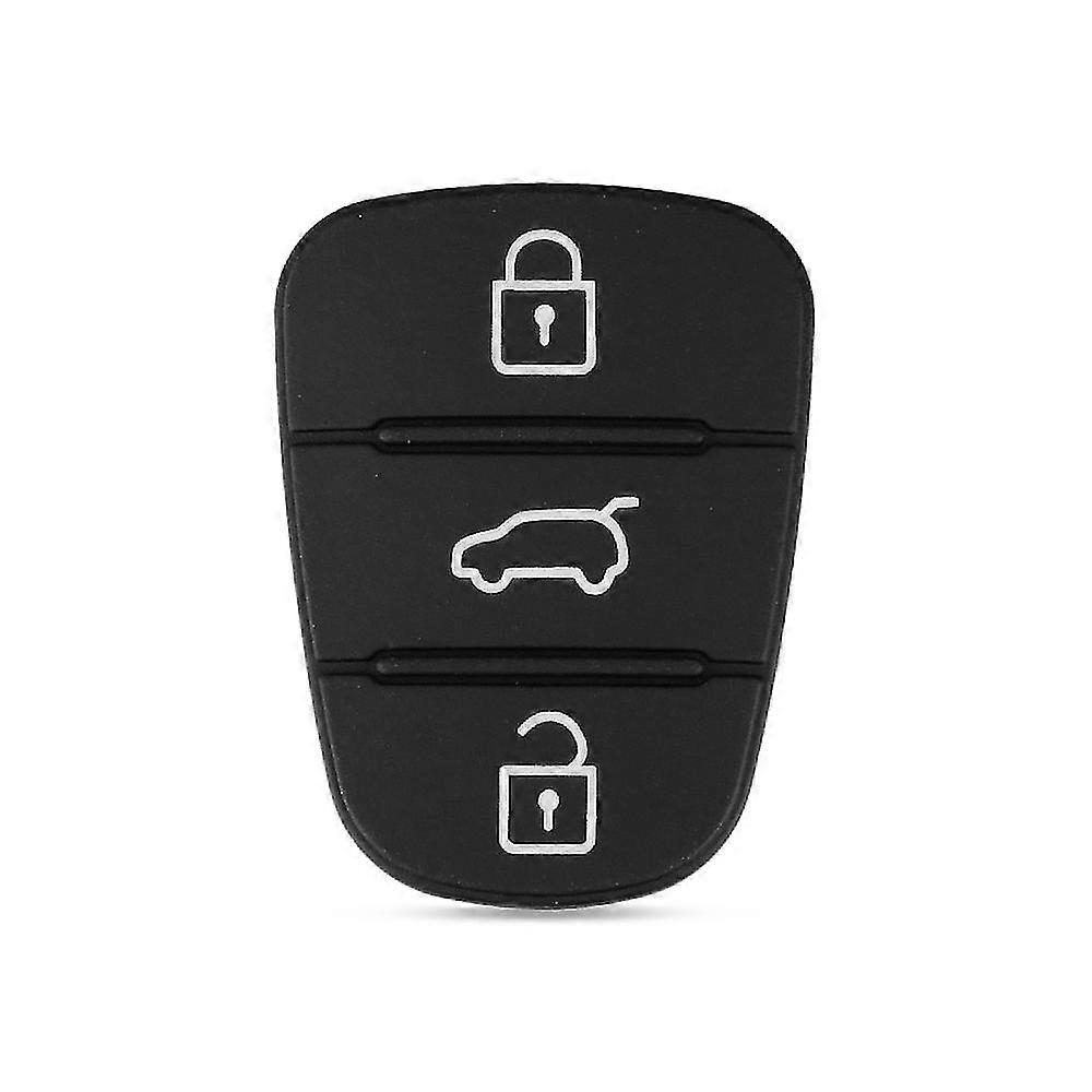 Replacement 3 Button Remote Key  Pad For Hyundai I10 I20 I30 Ix35 For Kia K2 K5  Rio Flip Remote Car Key Fob Case Cover