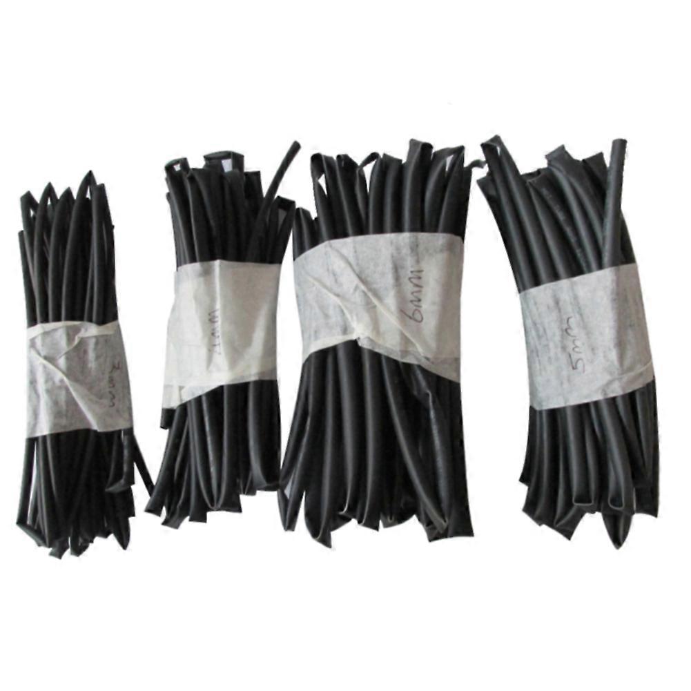 4PCS/Set ηλεκτρικός εξοπλισμός πολυολεφινών σωλήνων συρρίκνωσης θερμότητας DIY 3mm 4mm 5mm 6mm