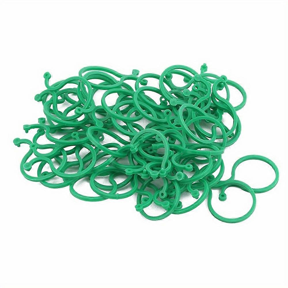 50-Piece Garden Haven Plant Support Kit - Durable Trellis Clips, Stylish Rattan Planters, Strong Twine & Flexible Twist Ties for Tomatoes & All Vegeta