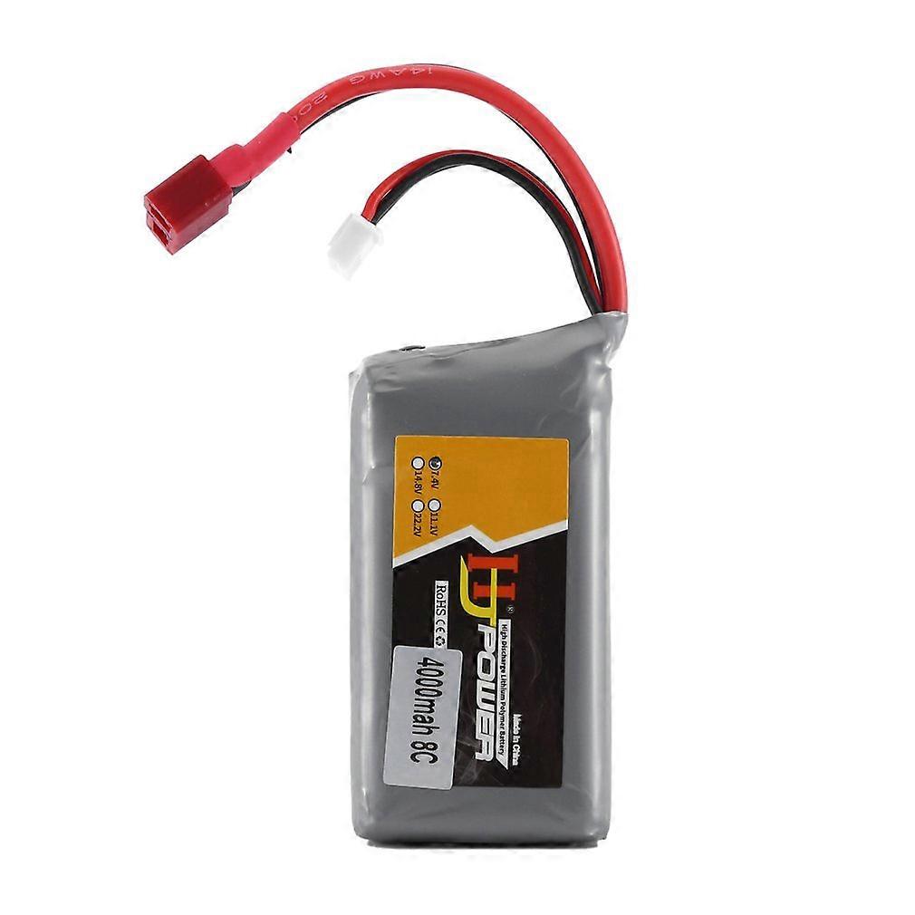 4000mAh 2S 7.4V 8C Lipo Battery Blance Plug Connector For Jumper TX16s TX18s RC Radio Transmitter RC Spare Parts