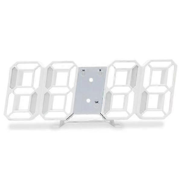 3D digital alarm clock, wall LED digital watch