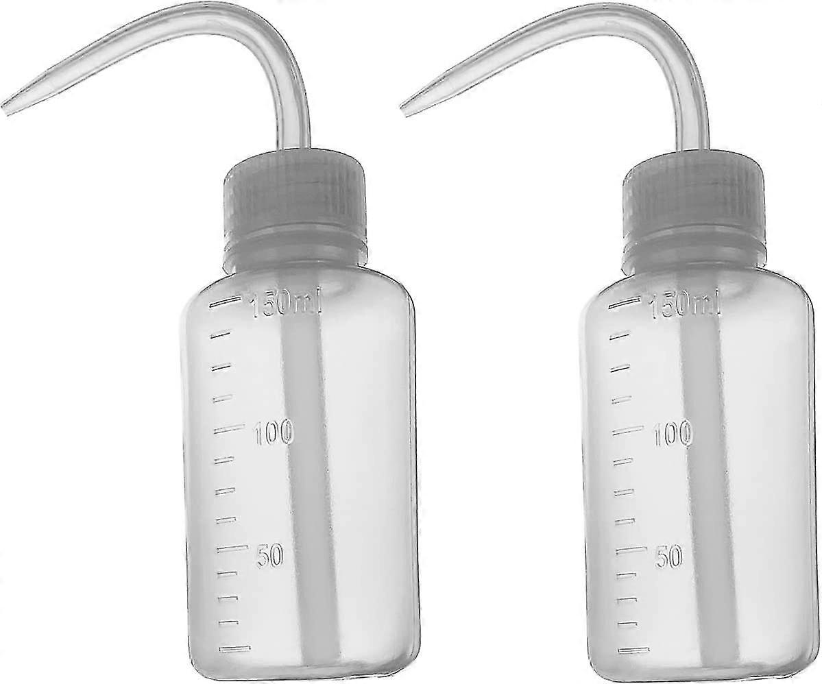 Medical laboratory Plastic safe squeezing bottle 2PCS