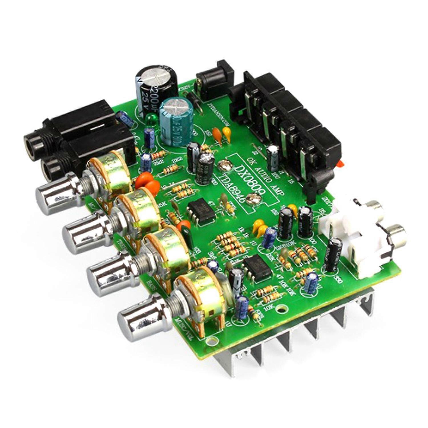 40W+40W TDA8944 Στερεοφωνικός Ενισχυτής Ήχου Πλακέτα Ψηφιακού Μικροφώνου Ενισχυτής Αυτοκινήτου Έλεγχος Τόνου Spea