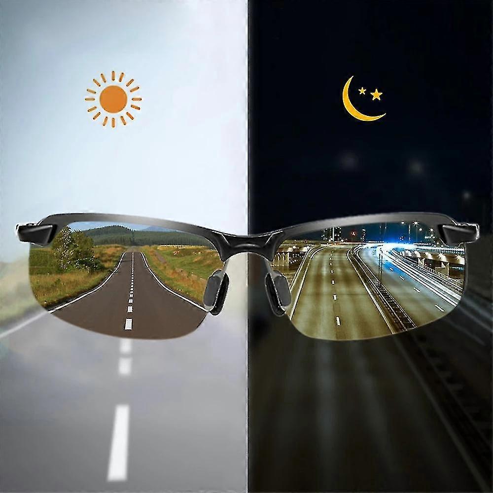 Color Changing Sunglasses Men's Polarized Driving Chameleon Glasses