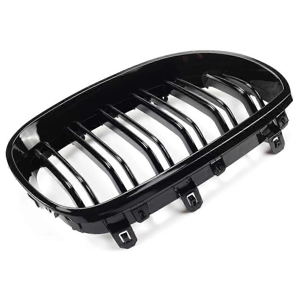 SHINNY GLOSS BLACK FRONT HOOD GRILLE GRILLES Fits 97-03 E39 540i 530i