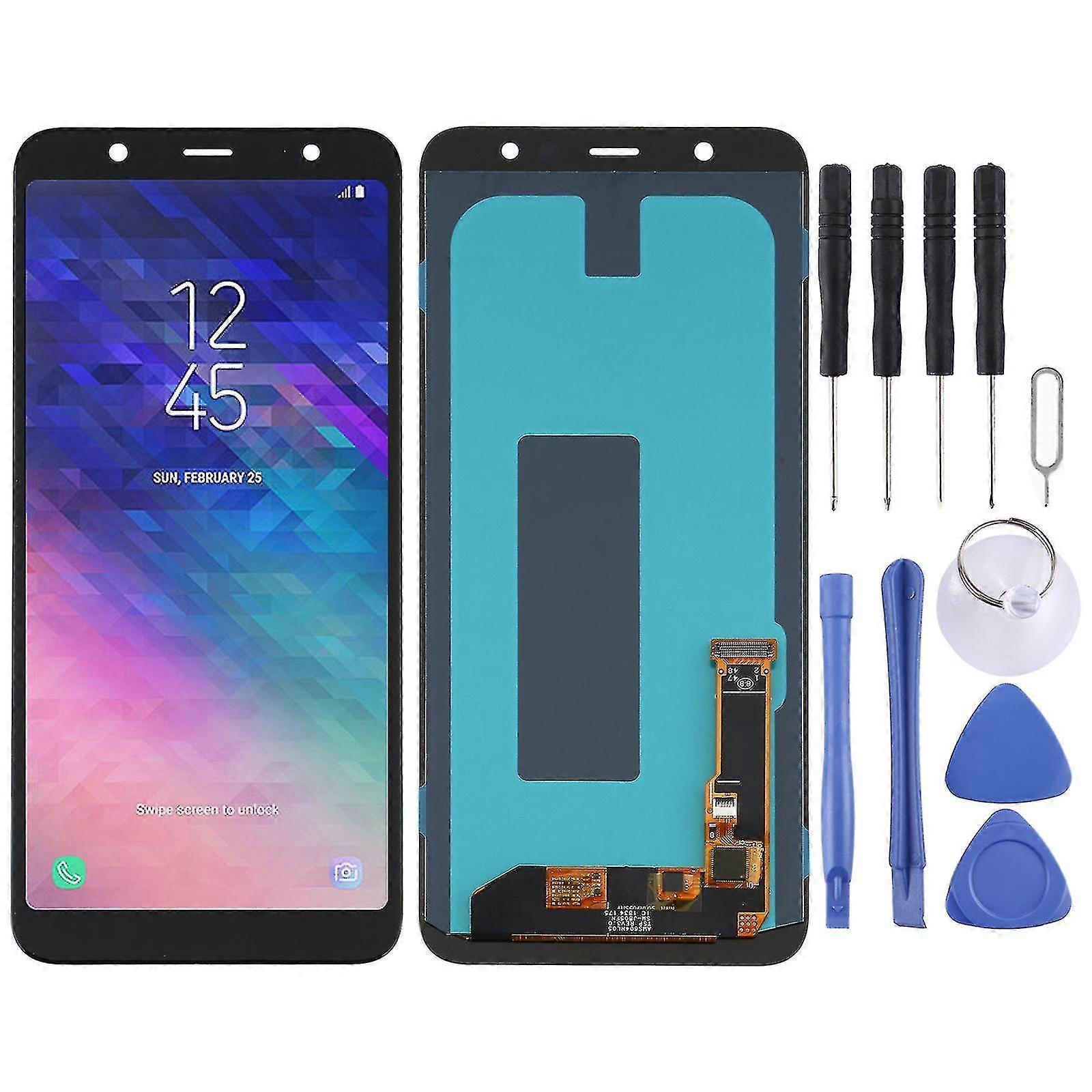 Oled LCD-Bildschirm für Samsung Galaxy A6 + (2018) SM-A605 mit Digitizer Full Assembly