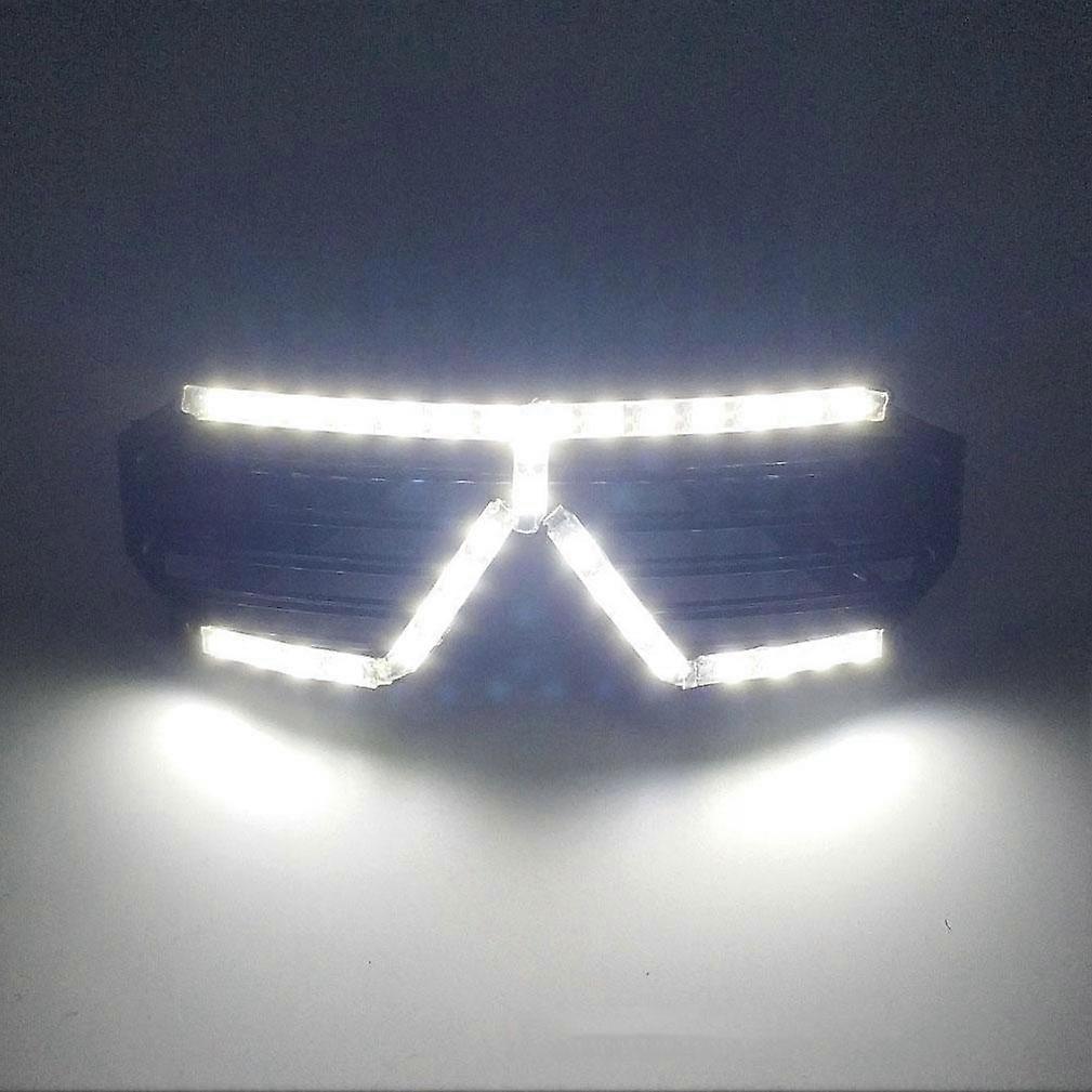 5V LED Shutter Glasses Wire Neon Party Luminous Colorful EL Wire Luminous Glasses Neon Party LED Light Up Eyeglasses DJ Party