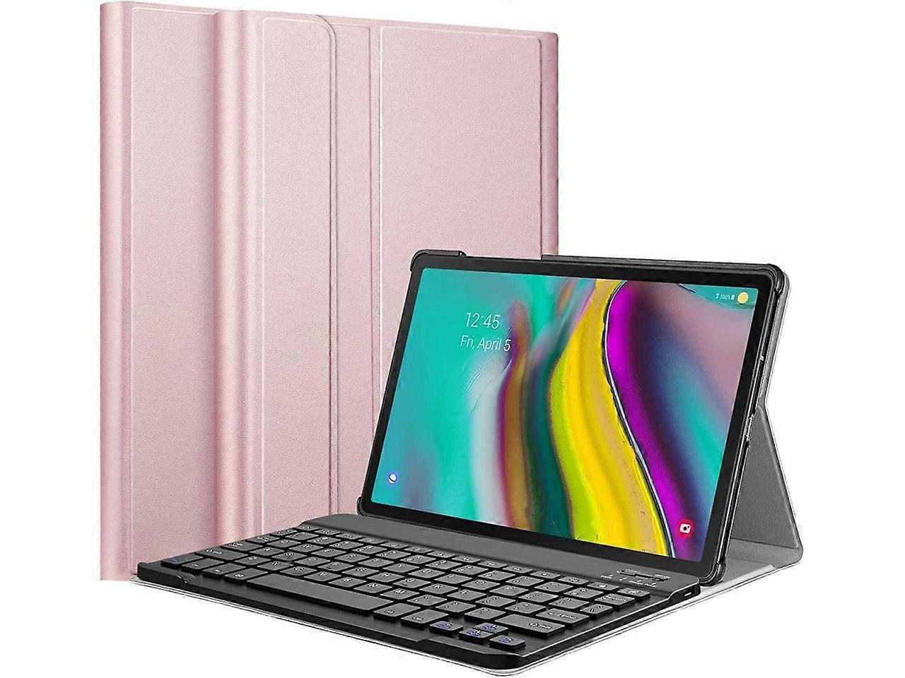 Keyboard Case for Samsung Galaxy Tab S5e 10.5 inch 2019 Model SM-T720/T725/T727, Slim Stand Cover with Detachable Wireless Bluetooth Keyboard