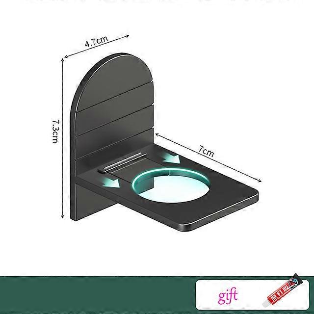 1PC Wall Mounted Bathroom Accessory Shower Gel Hanger Punch-free Wall Hanging Shampoo No Trace Storage Rack Bathroom Accessory Detergent Bracket